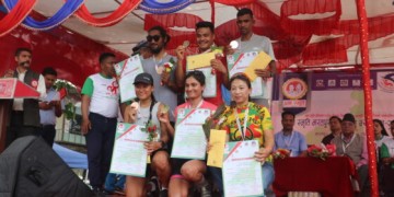 प्रज्ञा स्मृति भरतपुर साइक्लिङ म्याराथन : सुरज र उषा पहिलो